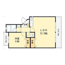 西宮駅 徒歩18分 3階の物件間取画像